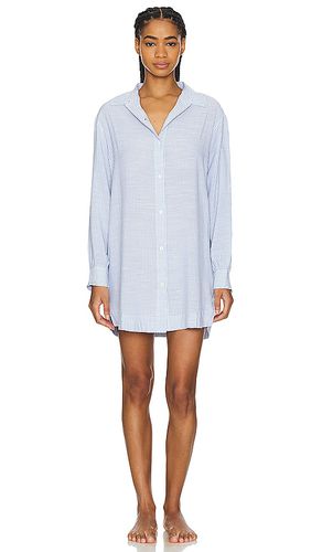 Nautico Sleepshirt in Blue. - size L (also in XL) - eberjey - Modalova