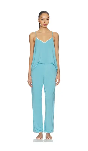 Frida Pajama Set in Teal. - size XL (also in XS) - eberjey - Modalova