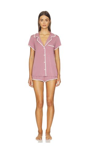 Frida Shortie Pajama Set in Mauve. - size L (also in M, XL) - eberjey - Modalova