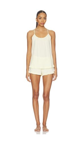 Gisele Pajama Set in Yellow. - size L (also in XL) - eberjey - Modalova