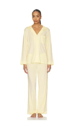 Gisele Long Pajama Set in Lemon. - size L (also in M, XL) - eberjey - Modalova