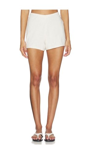 Fine Gauge Short in Beige. - size L (also in M, S, XL, XS) - eberjey - Modalova
