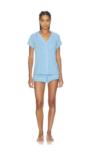 Gisele Shortie Pajama Set in Blue. - size XL (also in XS) - eberjey - Modalova
