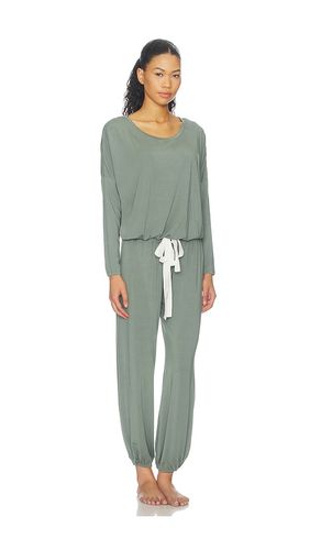 Gisele Slouchy Pajama Set in Sage. - size L (also in M, S, XL, XS) - eberjey - Modalova