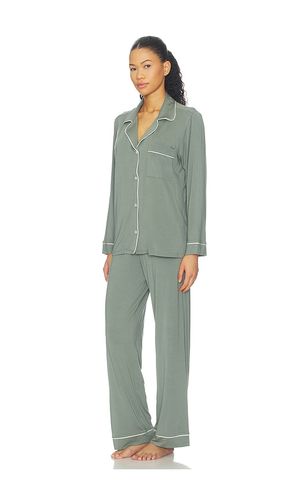 Gisele Long Pajama Set in Sage. - size XS (also in S, M, L, XL) - eberjey - Modalova