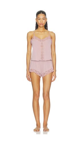 Mariana Romper in Pink. - size XS (also in S, M, L, XL) - eberjey - Modalova