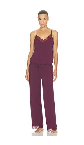 Kari Cami & Pant Pajama Set in Mauve. - size XS (also in S, M, L, XL) - eberjey - Modalova