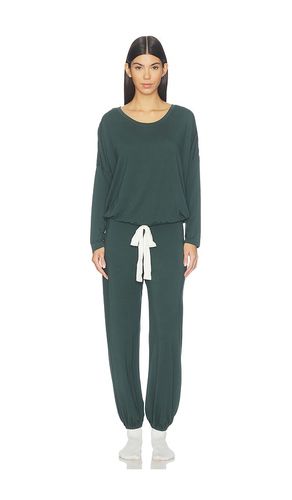 Gisele Slouchy Pajama Set in Green. - size XS (also in S, M, L, XL) - eberjey - Modalova