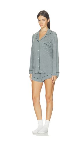Gisele Printed Pajama Set in Green. - size S (also in M) - eberjey - Modalova