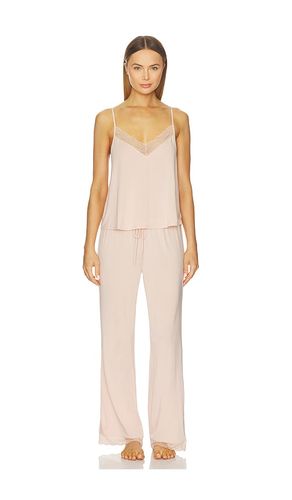Kari Cami & Pant Pj Set in Pink. - size L (also in XL) - eberjey - Modalova
