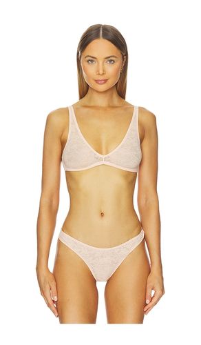 Soft Stretch Bralette in Neutral. - size XL (also in XS) - eberjey - Modalova