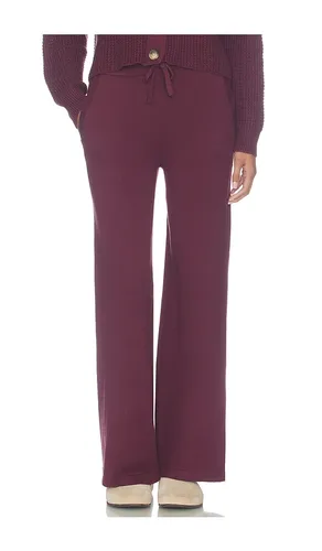 Pantalón suéter recy en color morado talla L (también en M, S, XL, XS) - eberjey - Modalova