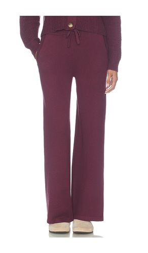 Recy Sweater Pant in Mauve. - size L (also in M, S, XL, XS) - eberjey - Modalova