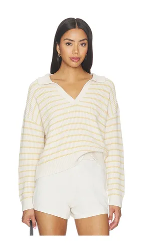 Fine Gauge Polo Top in Multi. - size L (also in M, S, XS) - eberjey - Modalova