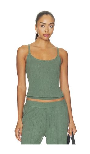 Pointelle Scoop Neck Cami Top in . Size L. Also in M, S, XL - eberjey - Modalova