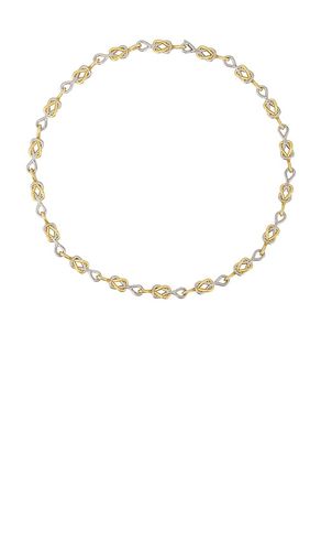 Collar slipknot en color oro metálico talla all - Eddie Borgo - Modalova