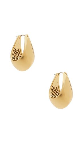Teardrop Hoop Earrings in - Eddie Borgo - Modalova