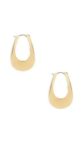 Pendientes de aro teardrop en color oro metálico talla all - Eddie Borgo - Modalova
