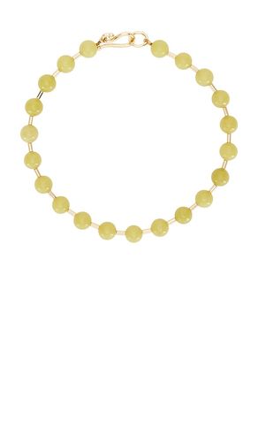 Cuello cadena beaded bail en color verde talla all - Eddie Borgo - Modalova