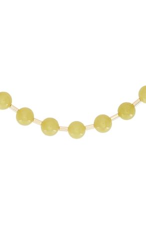 Cuello cadena beaded bail en color verde talla all - Eddie Borgo - Modalova