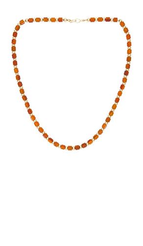 Collar largo marcy en color rojo talla all - Eddie Borgo - Modalova