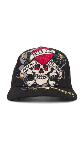 Rhinestone Love Kills Slowly Hat in - Ed Hardy - Modalova