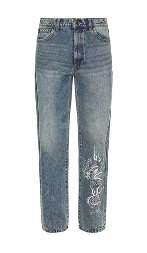 Skull Loose Fit Jean in Blue. - size 28 (also in 30, 32, 34, 38) - Ed Hardy - Modalova