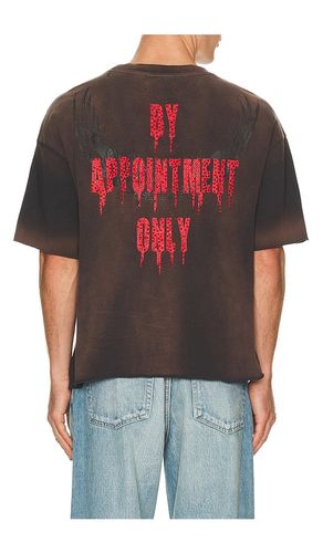 By appointment only eagle flame cropped boxy tee in color grey size S (also in M, L, XL/1X) - Ed Hardy - Modalova