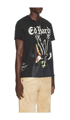 Eagle Throwback Tee in Black. - size L (also in M, S, XL/1X) - Ed Hardy - Modalova