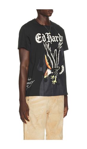 Eagle Throwback Tee in Black. - size S (also in M, L, XL/1X) - Ed Hardy - Modalova