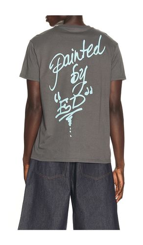 Love Kills Slowly Winged Skull Throwback Tee in Grey. - size L (also in M, S, XL/1X) - Ed Hardy - Modalova