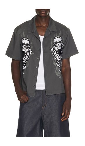 Camisa en color charcoal talla L (también en M, S, XL/1X) - Ed Hardy - Modalova