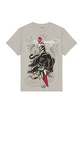 Panther Dagger Tee in Grey. - size M (also in L, S, XL/1X, XXL/2X) - Ed Hardy - Modalova