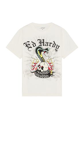 Cobra Tee in White. - size L (also in M, XL/1X, XXL/2X) - Ed Hardy - Modalova