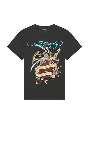 Rhinestone Eagle Dagger Tee in . - size L (also in M, S, XL/1X) - Ed Hardy - Modalova