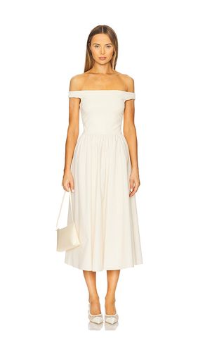 Vera Off Shoulder Dress in Cream. - size M (also in S) - Elodie the Label - Modalova