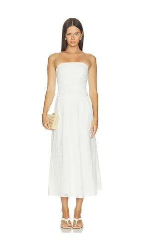 Wilda Eyelet Dress in Cream. - size M (also in S) - Elodie the Label - Modalova