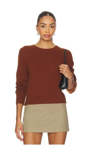 Elodie Laon Crew Sweater in Burgundy. - size L (also in M, S) - Elodie the Label - Modalova