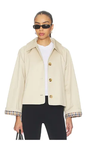 Wynn Cropped Trench Coat in . Taglia L. Also in XL - Elodie the Label - Modalova