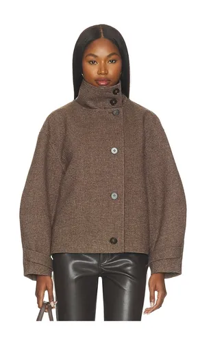Walker High Neck Short Coat in . Size L. Also in M, S, XL, XS - Elodie the Label - Modalova