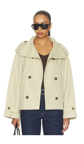 Saint Cropped Trench Jacket in . Taglia L. Also in M, S, XS - Elodie the Label - Modalova