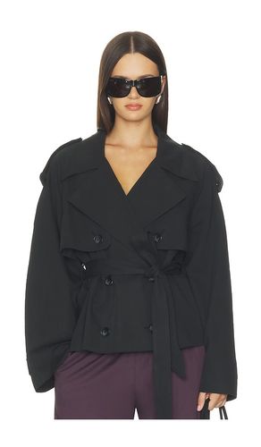 Eleanor Cropped Trench Coat in . - size S (also in XS, M, L, XL) - Elodie the Label - Modalova