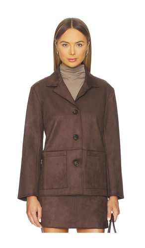 JACKE AUS WILDLEDERIMITAT HAYES in . Größe L. Also in M, S, XS - Elodie the Label - Modalova