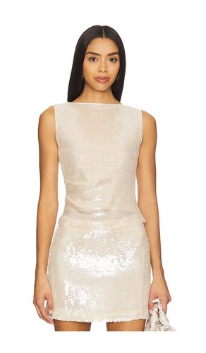 Elodie Reed Sequin Top in . Size L. Also in M, S, XS - Elodie the Label - Modalova