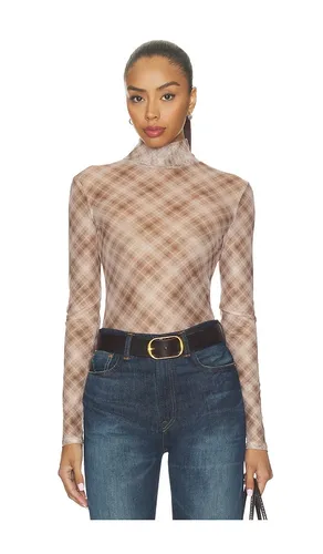 Bourbon Turtleneck Mesh Top in . Größe L. Also in M, S, XS - Elodie the Label - Modalova
