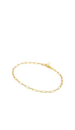Mini lola chain bracelet in color metallic gold size all in - Metallic Gold. Size all - EF COLLECTION - Modalova