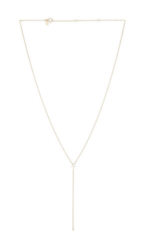 Diamond Fleur Lariat in - EF COLLECTION - Modalova