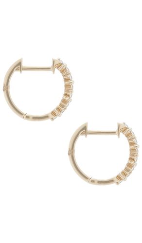 KLEINE OHRRINGE DIAMOND in - EF COLLECTION - Modalova