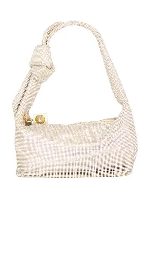 Waverly Crystal Mesh Mini Hobo in - Emm Kuo - Modalova