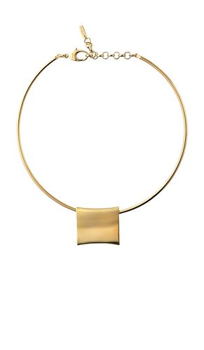 Collar carre en color oro metálico talla all - Eliou - Modalova